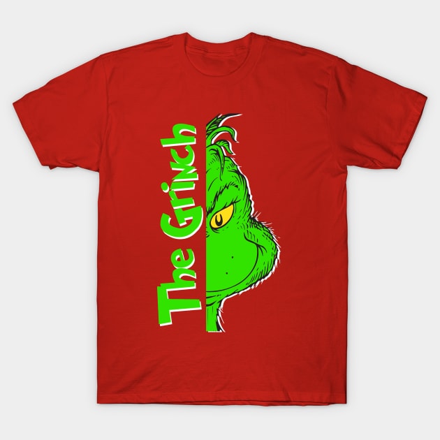 The Grinch Novelty T-Shirt by HilariousDelusions